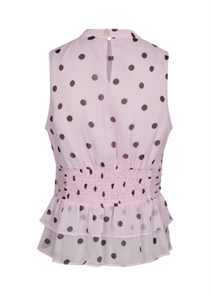 Ansol big dot top Light Pink Neo Noir 